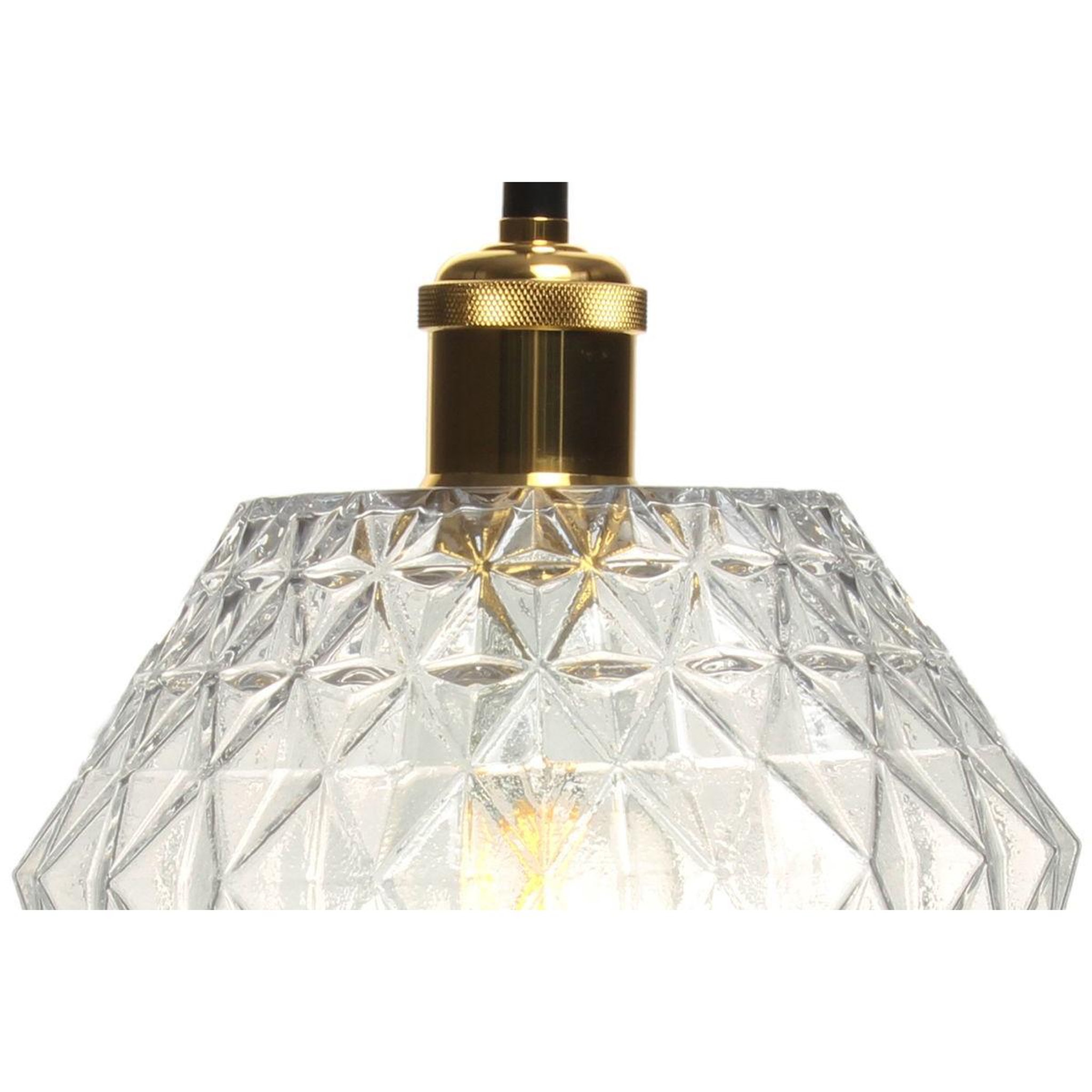 Voir la diapositive 3 : Paris Prix Lampe suspension déco  lumi  27cm transparent