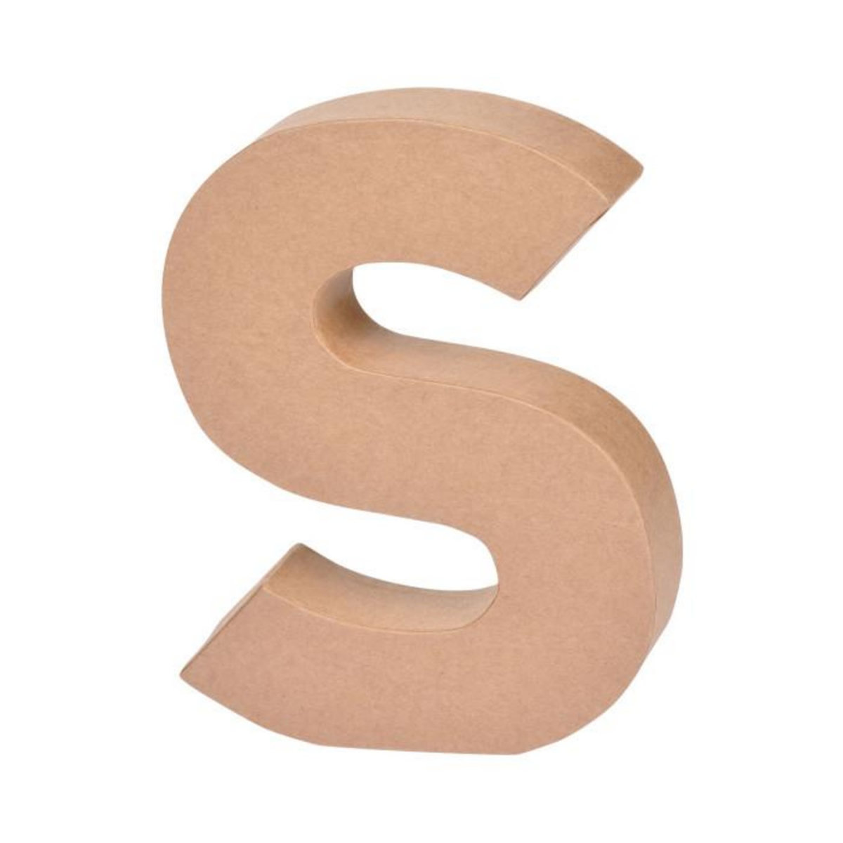 Paris Prix Décoration Murale  Lettres Carton S  18cm Naturel