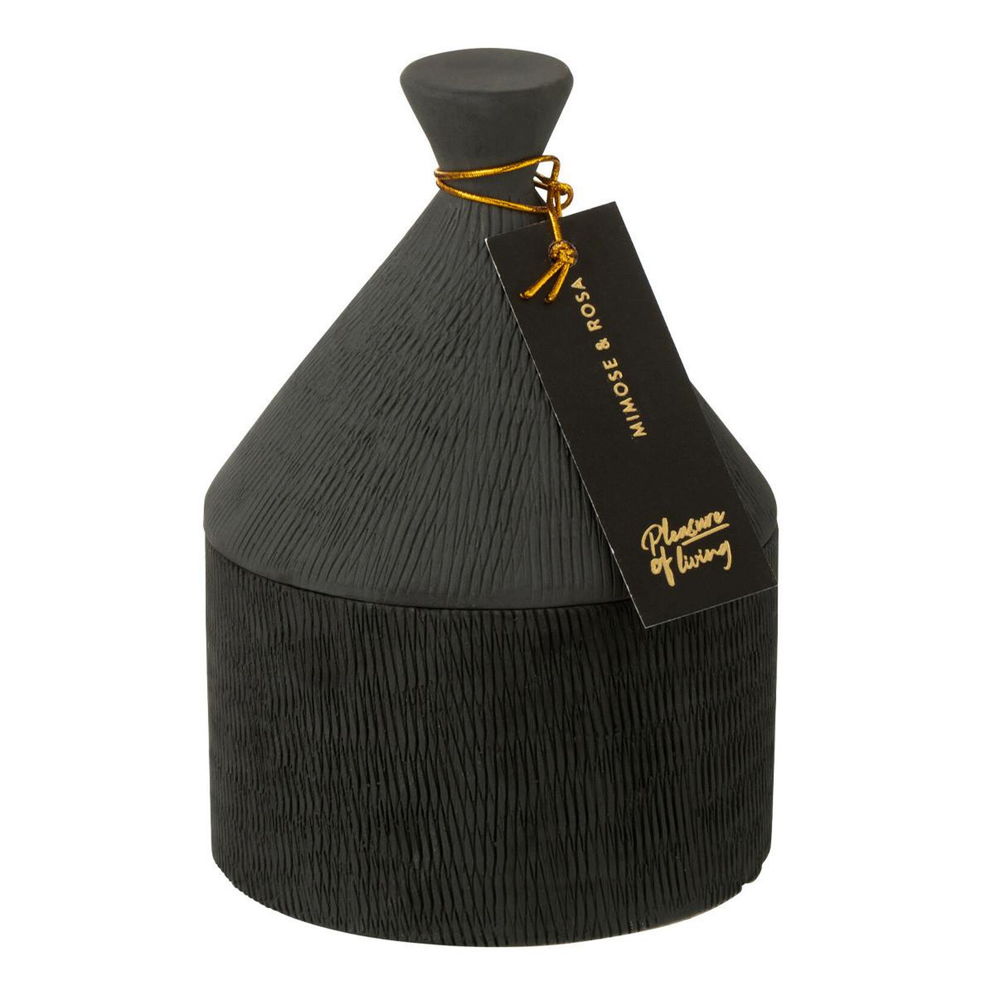 Voir la diapositive 2 : J-LINE Bougie Parfumée  Izia  17cm Mimosa & Rose