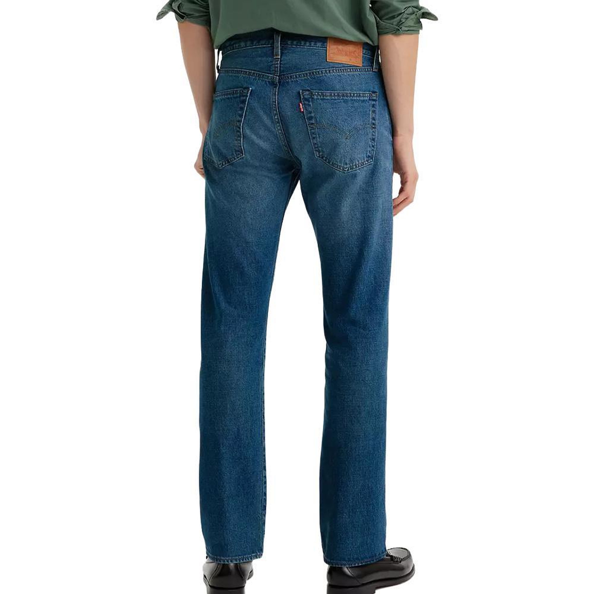 Voir la diapositive 2 : Levi's Jean 501 Original Bleu Foncé Homme Levi's Original Fit