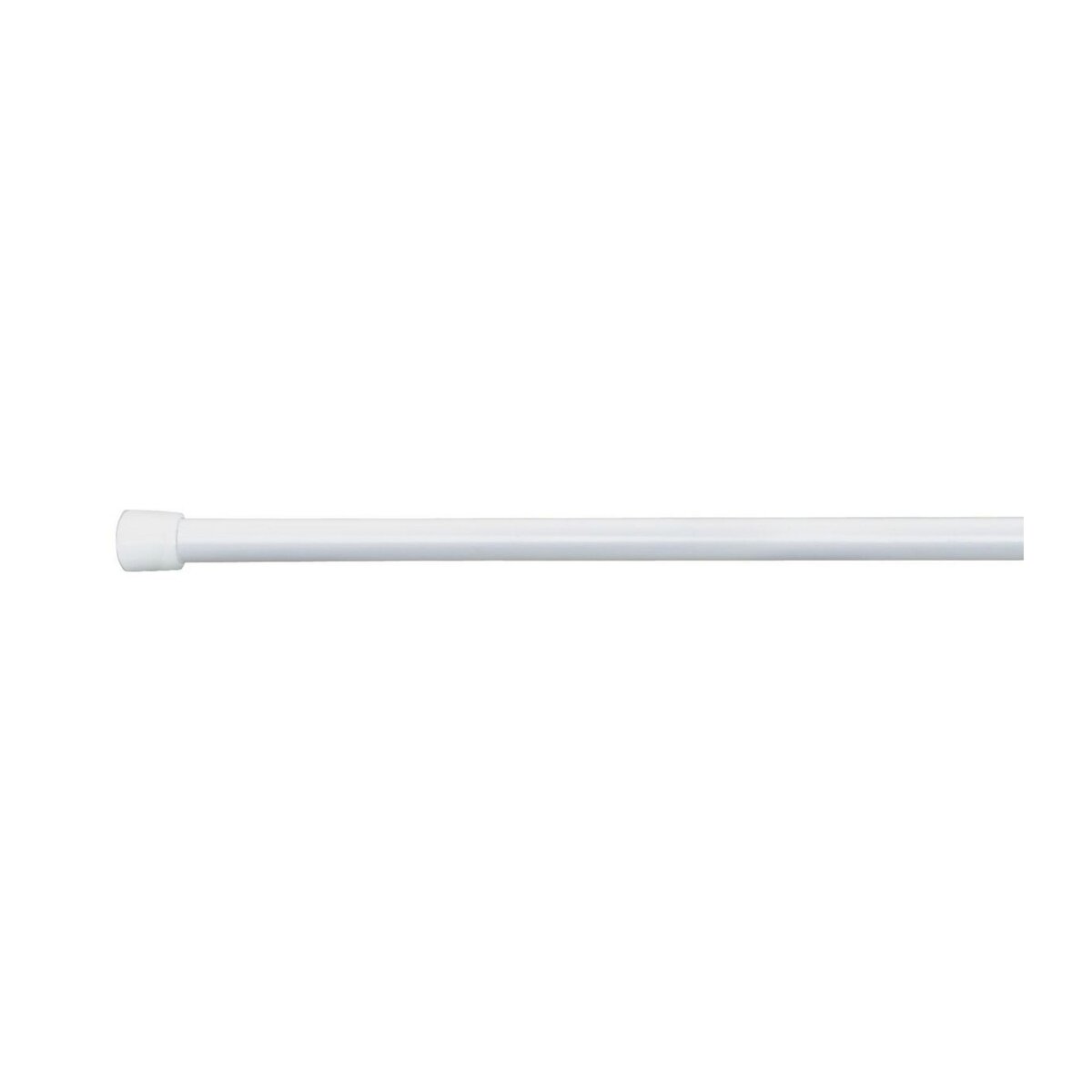 INTERDESIGN Barre pour rideau de douche blanc extensible 65.2 x 2.9 cm pas  cher 