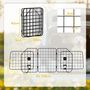 Voir la diapositive 3 : PAWHUT Grille de séparation voiture pour chien pliable réglable 93-150L cm universelle pour appui-tête noir