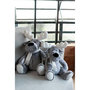 Voir la diapositive 2 : Paris Prix Peluche Enfant  Elan  35cm Gris & Blanc