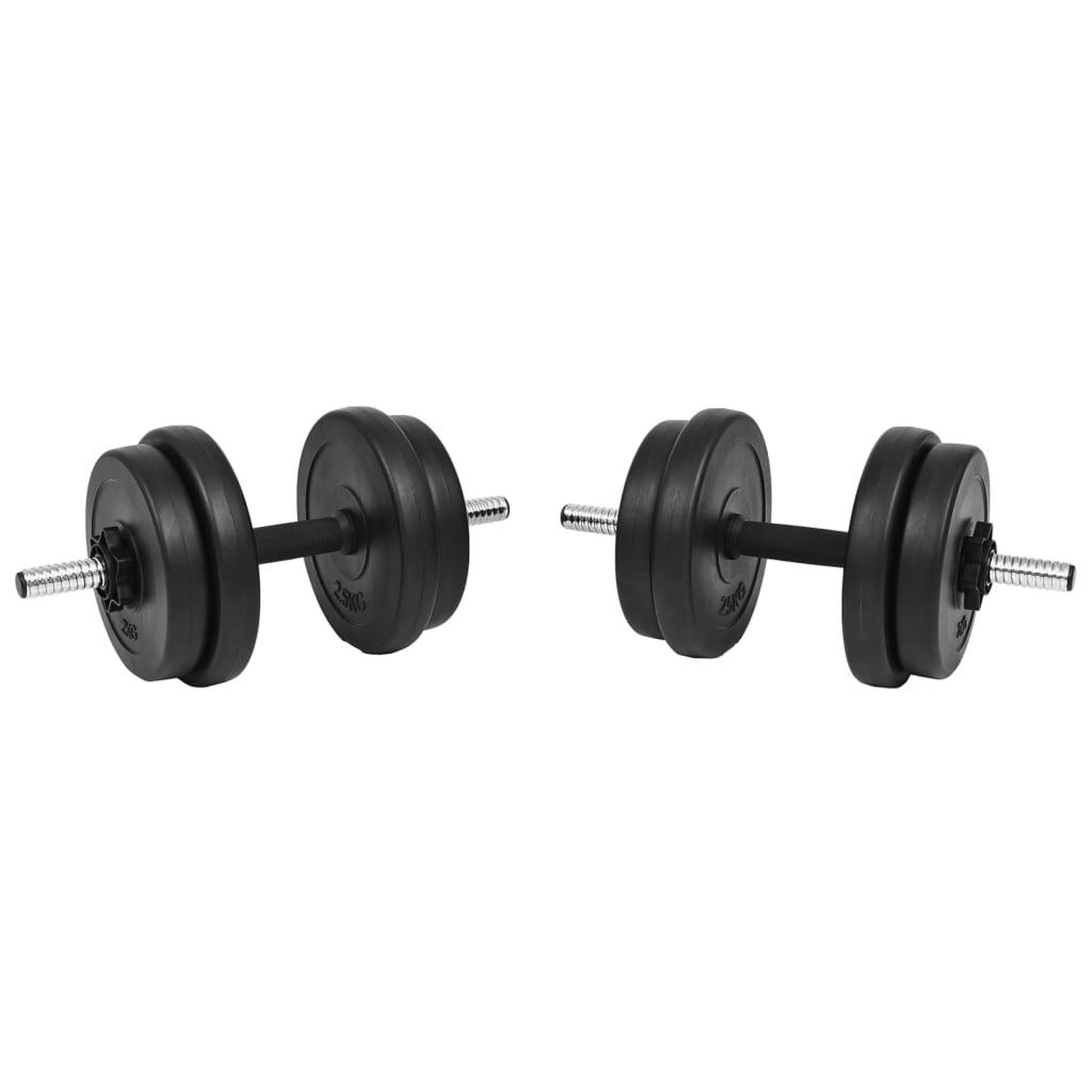 Voir la diapositive 3 : VIDAXL Ensemble d'halteres 14 pcs 20 kg