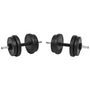 Voir la diapositive 3 : VIDAXL Ensemble d'halteres 14 pcs 20 kg