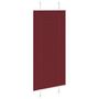 Voir la diapositive 3 : VIDAXL Store plisse rouge bordeaux 60x150 cm largeur du tissu 59,4 cm