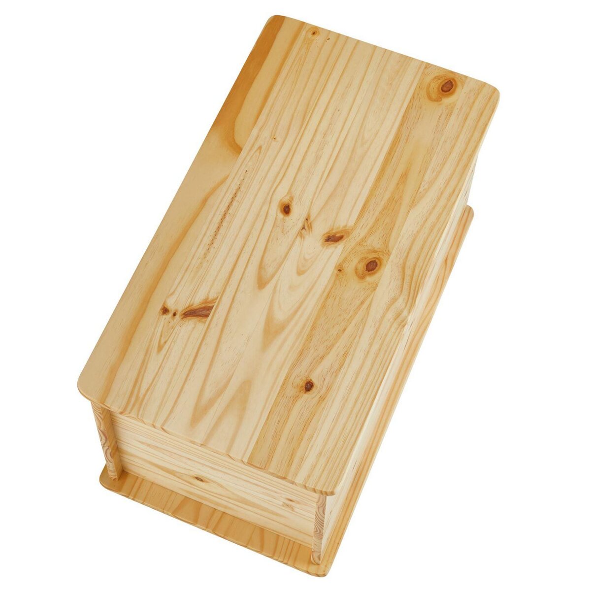 IDIMEX Coffre à jouets ELISA avec roulettes, en pin massif