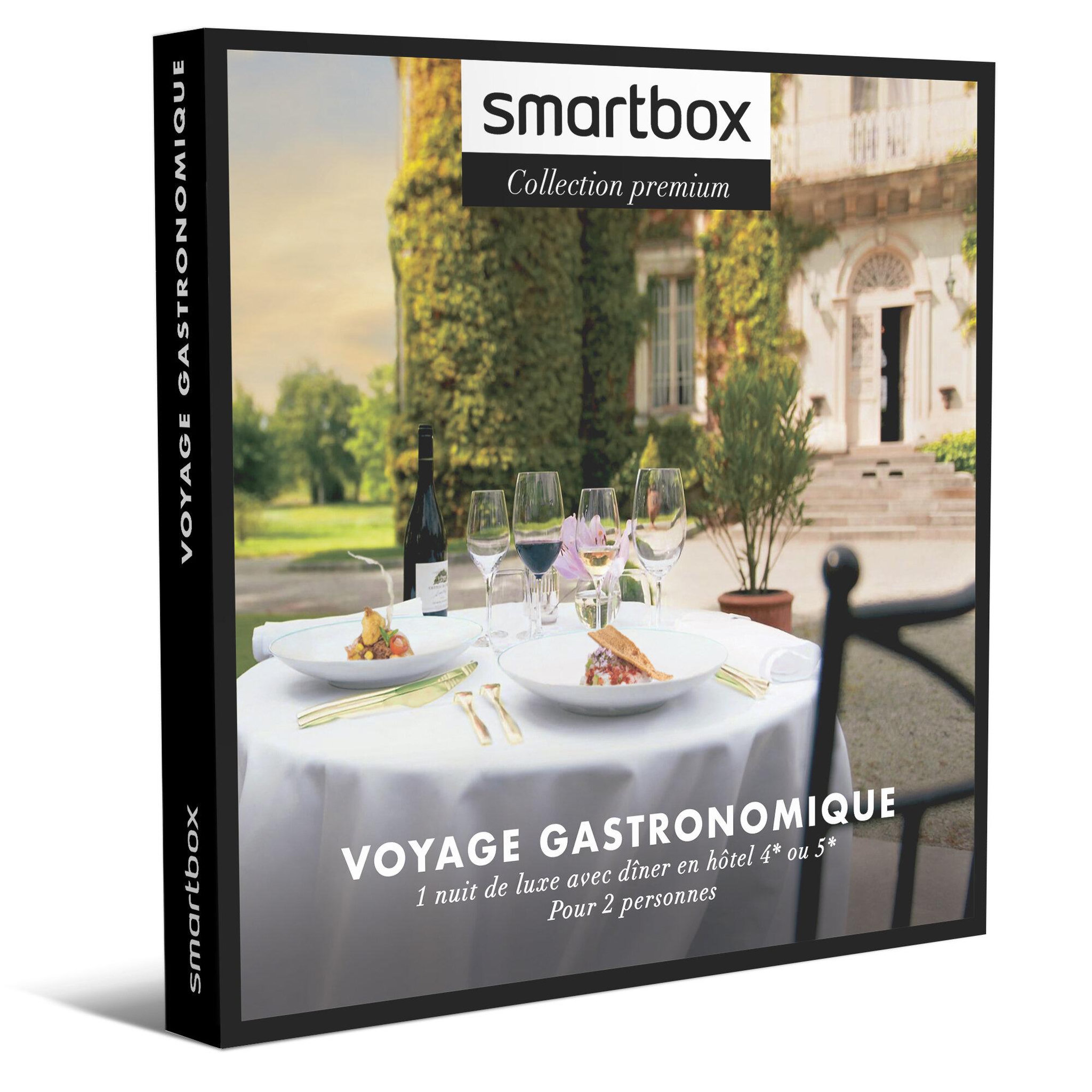 Smartbox Voyage gastronomique - coffret cadeau séjour