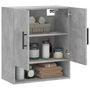 Voir la diapositive 4 : VIDAXL Armoire murale gris béton 60x31x70 cm bois d ingénierie