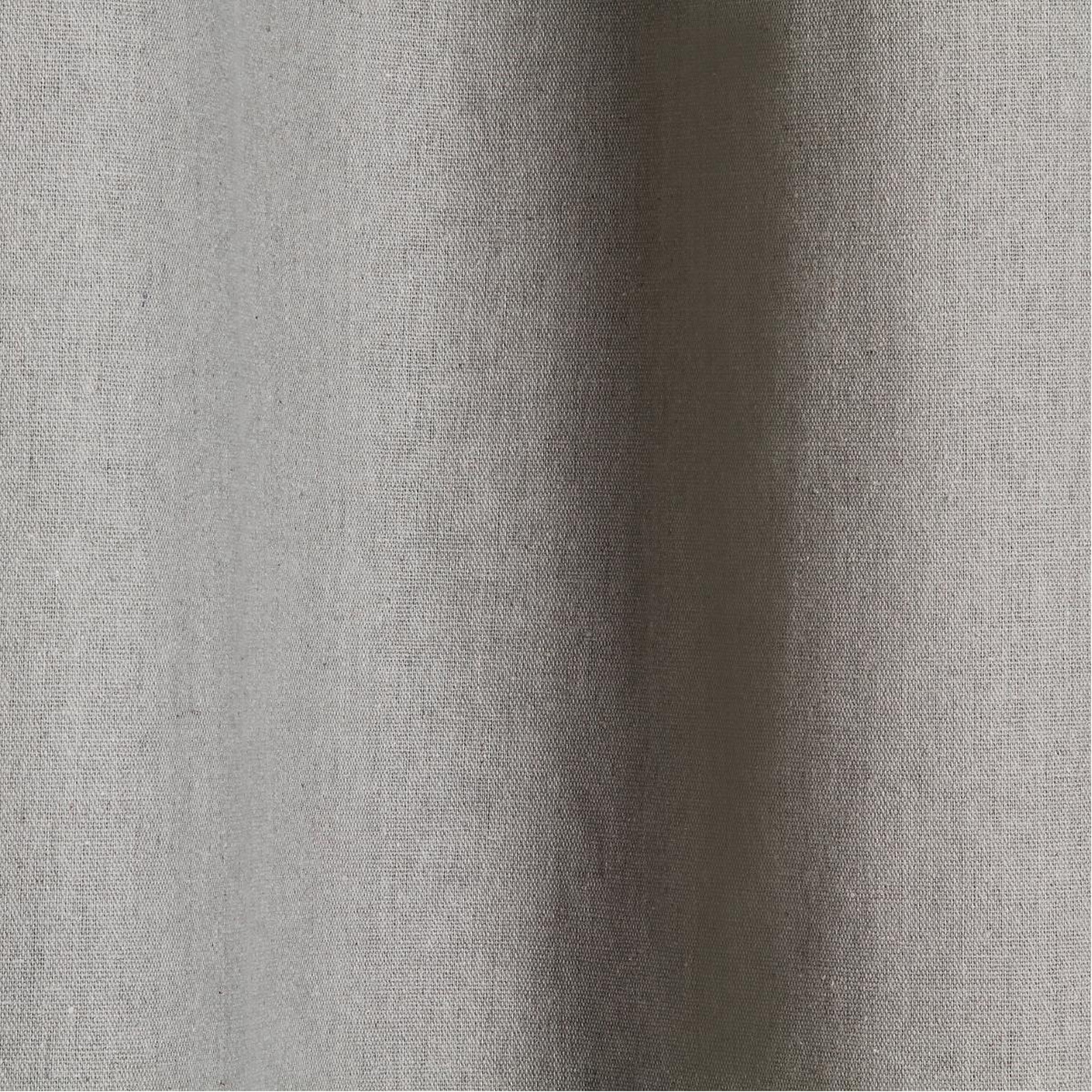 Voir la diapositive 3 : ATMOSPHERA Rideau à oeillets  panama ii  140x260cm gris