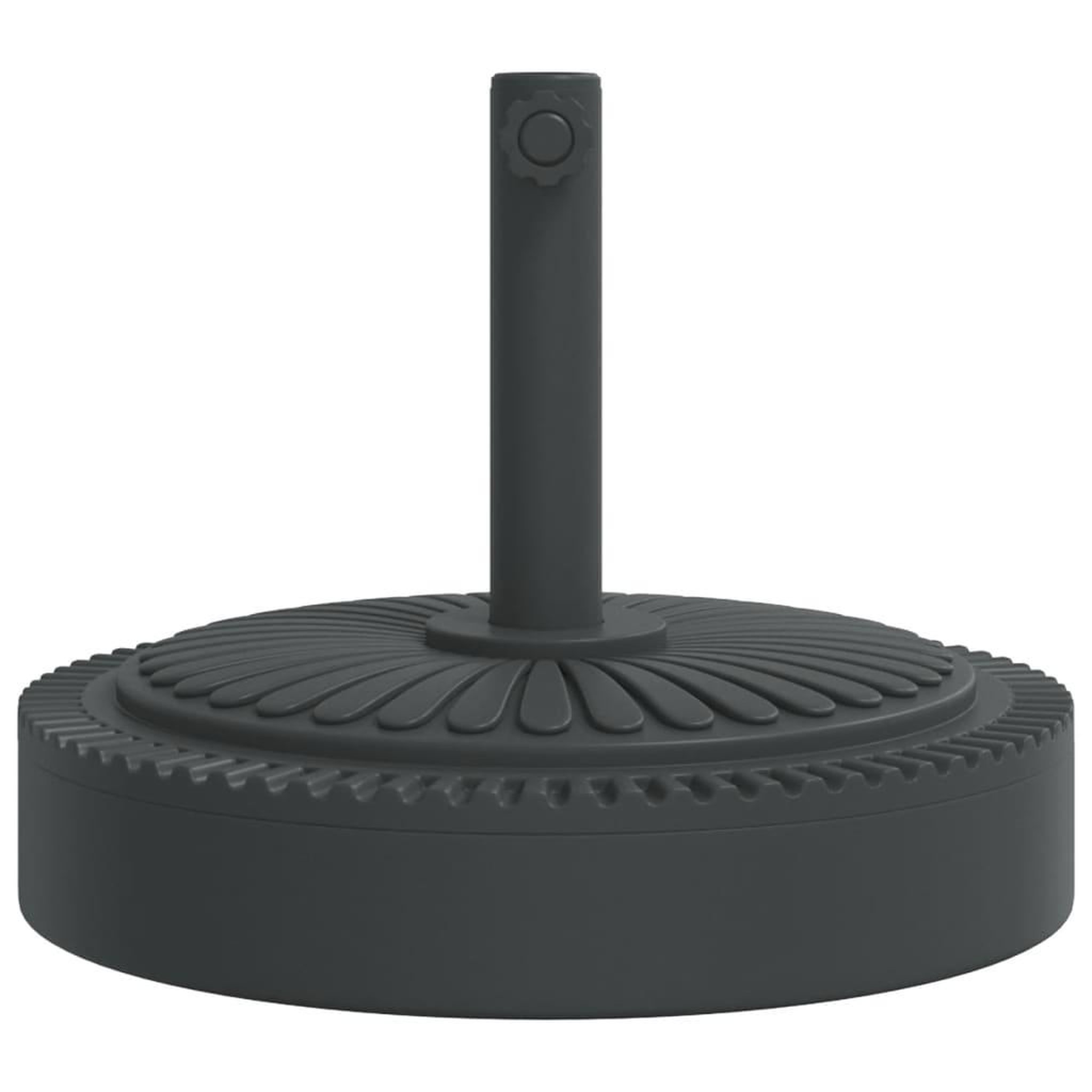 Voir la diapositive 4 : VIDAXL Base de parasol pour mats Ø38 / 48 mm 25 kg rond