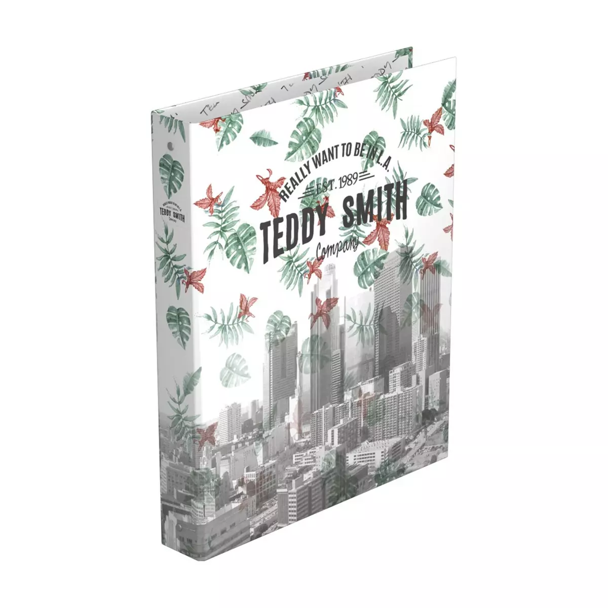 TEDDY SMITH Classeur A4 Dos 40mm Rembordé Teddy Smith Whatever - City