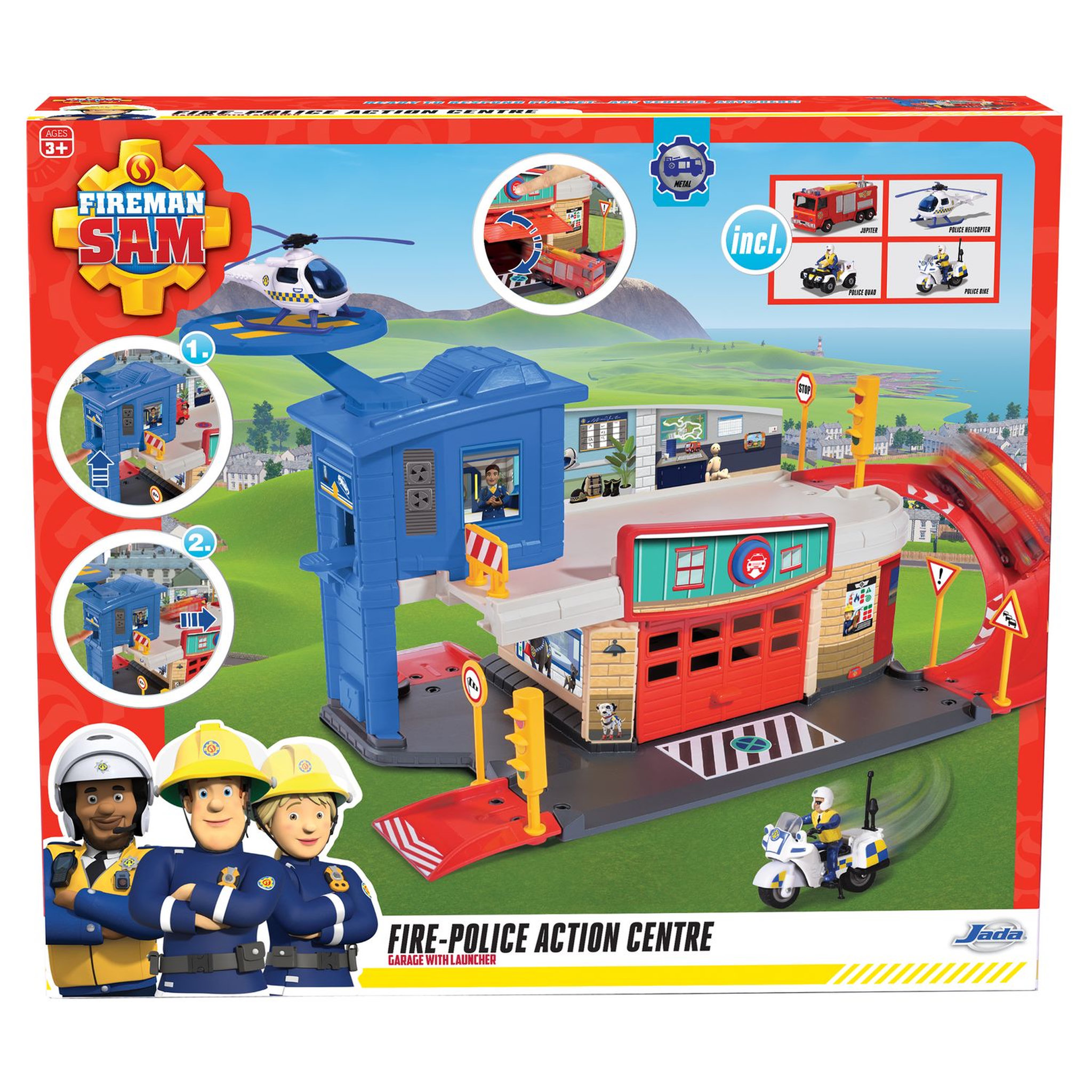 Voir la diapositive 1 : SMOBY SLP Caserne pompier police