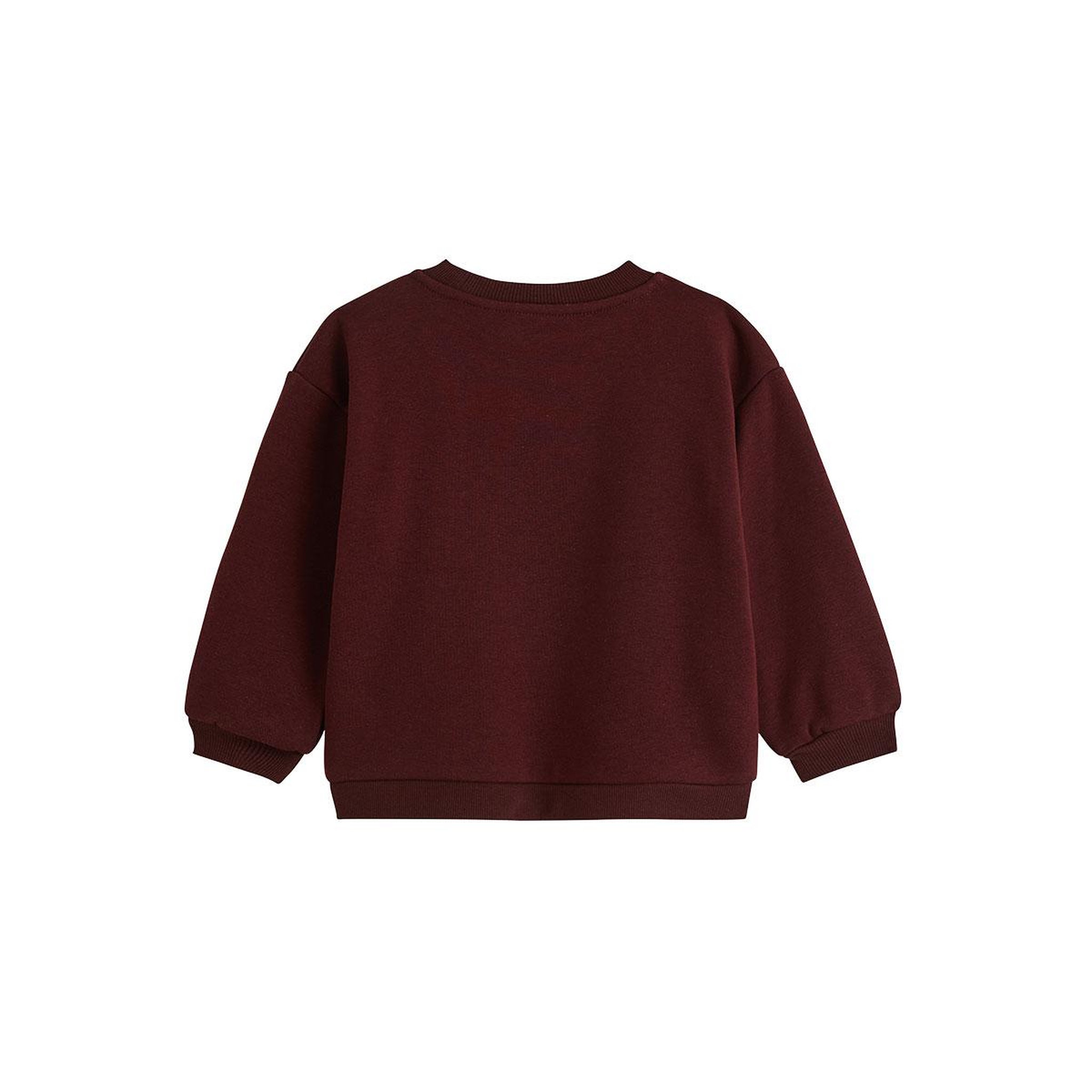 Voir la diapositive 2 : PETIT BEGUIN Sweat en molleton Violette