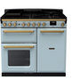 Voir la diapositive 1 : Falcon Piano de cuisson induction ESTEL DELUXE TAB IND 90 CM BLEU PASTEL L