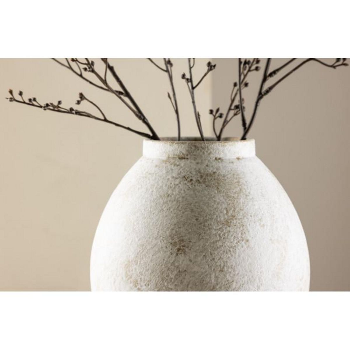 Paris Prix Vase Déco  Globe  18cm Beige