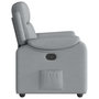 Voir la diapositive 4 : VIDAXL Fauteuil inclinable Gris clair Tissu