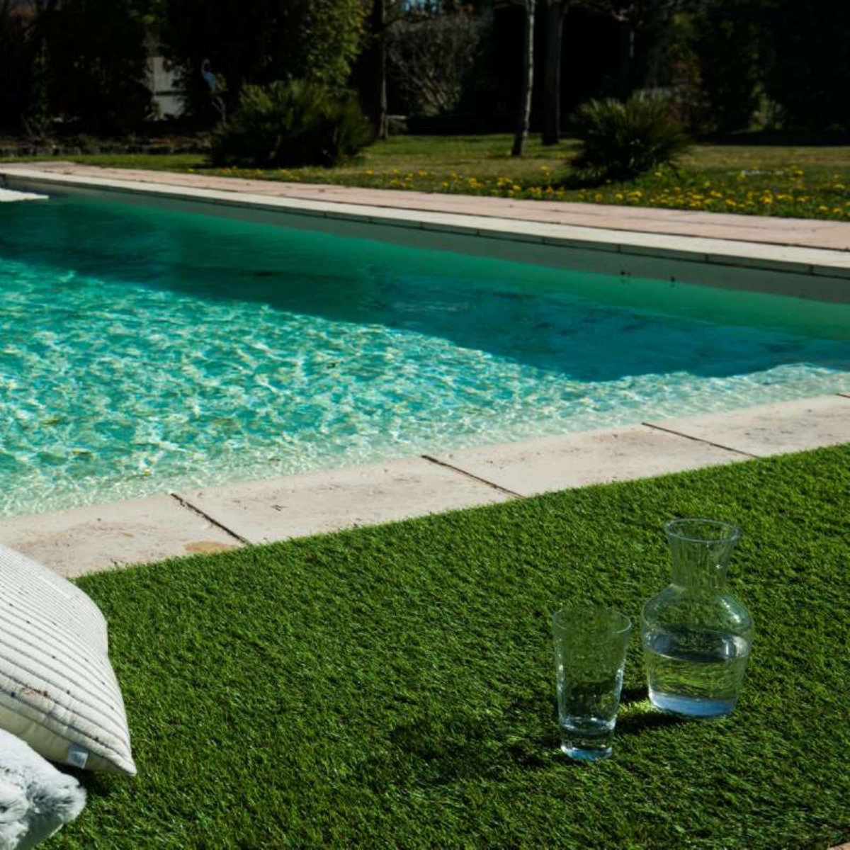  Gazon artificiel Werkapro, épaisseur 2 cm 1 x 10 m soit 10m2