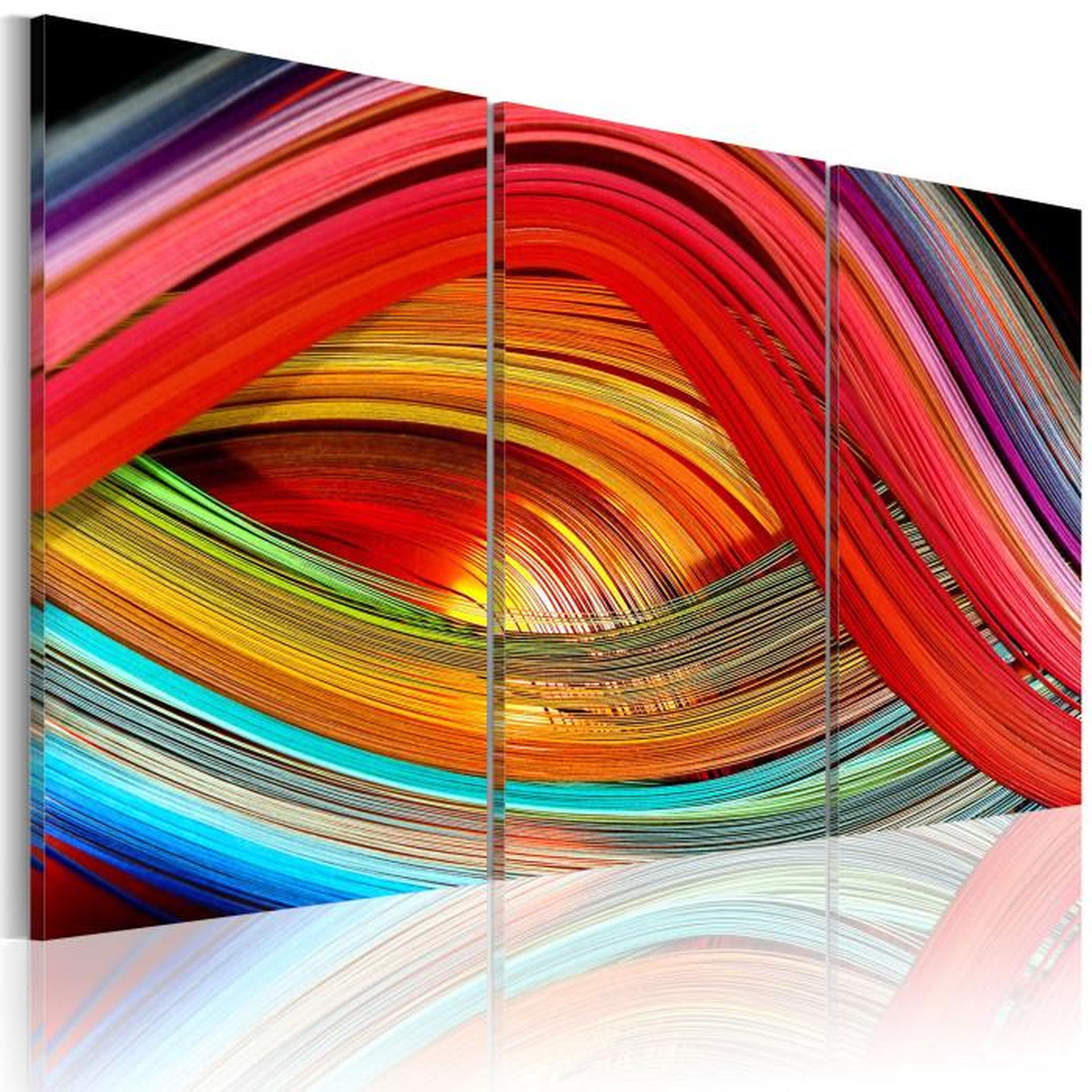 Paris Prix Tableau Imprimé  Arc en Ciel. Coloris disponibles : Multicolore
