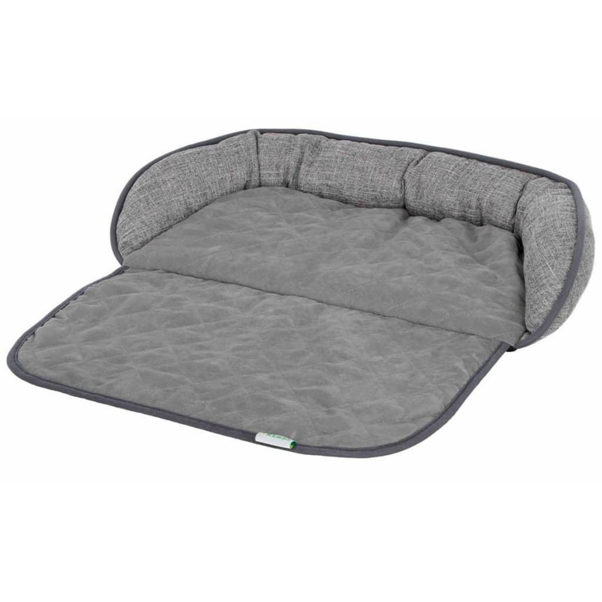 KERBL Kerbl Coussin de canape Emalia 98x66x12 cm Gris 80375