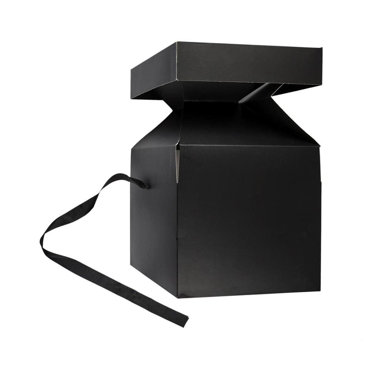 Paris Prix Boîte Cadeau Pliable  Festif  20cm Noir