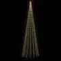 VIDAXL Arbre de Noël cone 1134 LED Colorees 230x800 cm