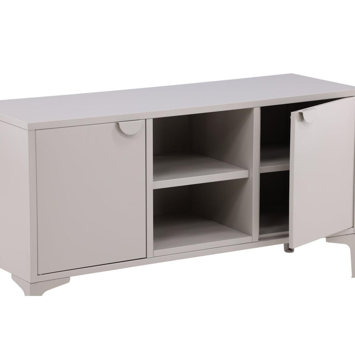 Paris Prix Meuble TV 2 Portes  Piring  120cm Beige