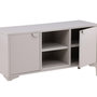 Voir la diapositive 5 : Paris Prix Meuble TV 2 Portes  Piring  120cm Beige