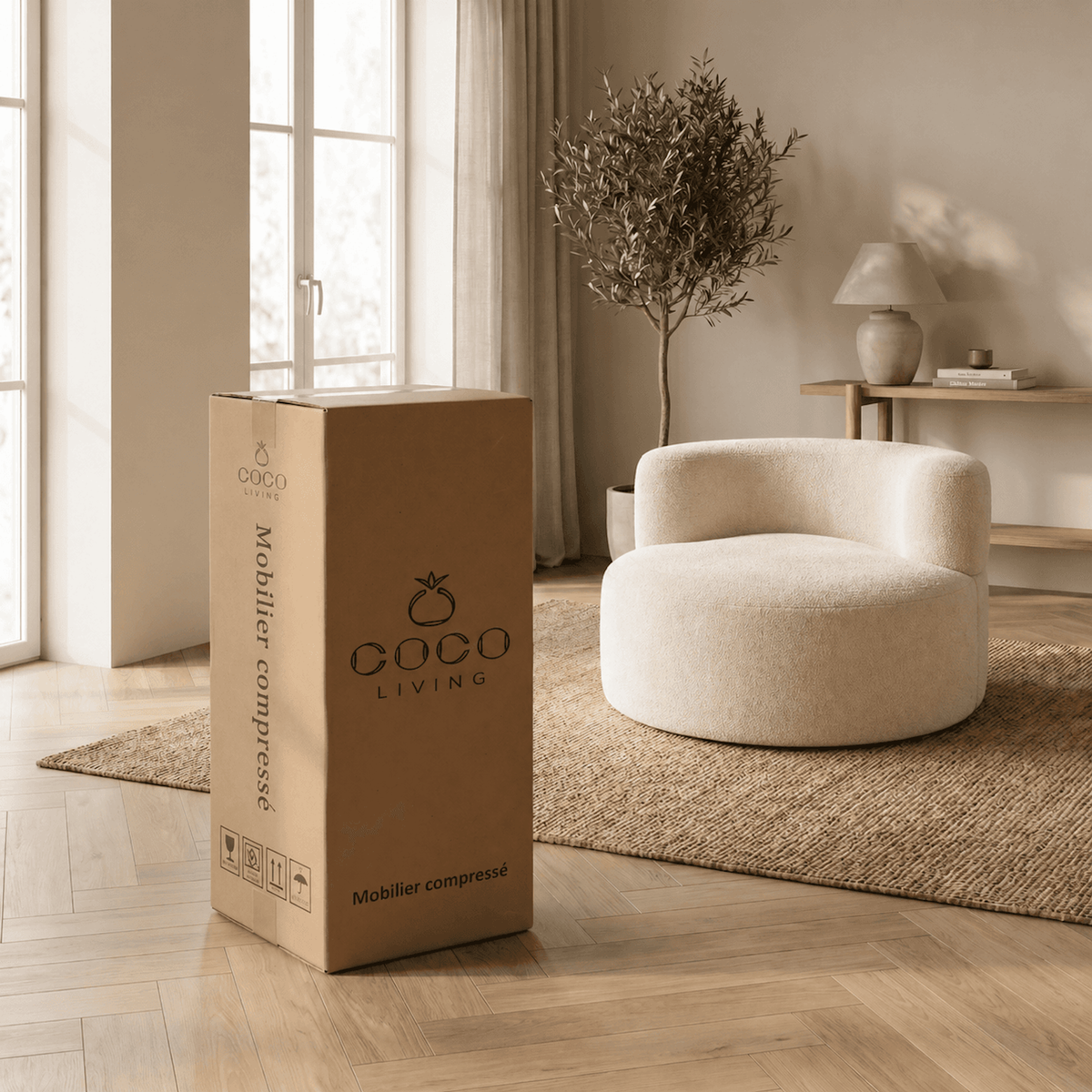 COCO LIVING Coco Living Fauteuil Milo