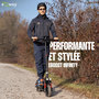 Voir la diapositive 2 : URBANGLIDE Trottinette Électrique Adulte EBOOST INFINITY, Autonomie 70Km, 25Km/h, Pliable, Freins à Disque Double, Pneus 10  Tout-Terrain, Pour Trajets Urbains