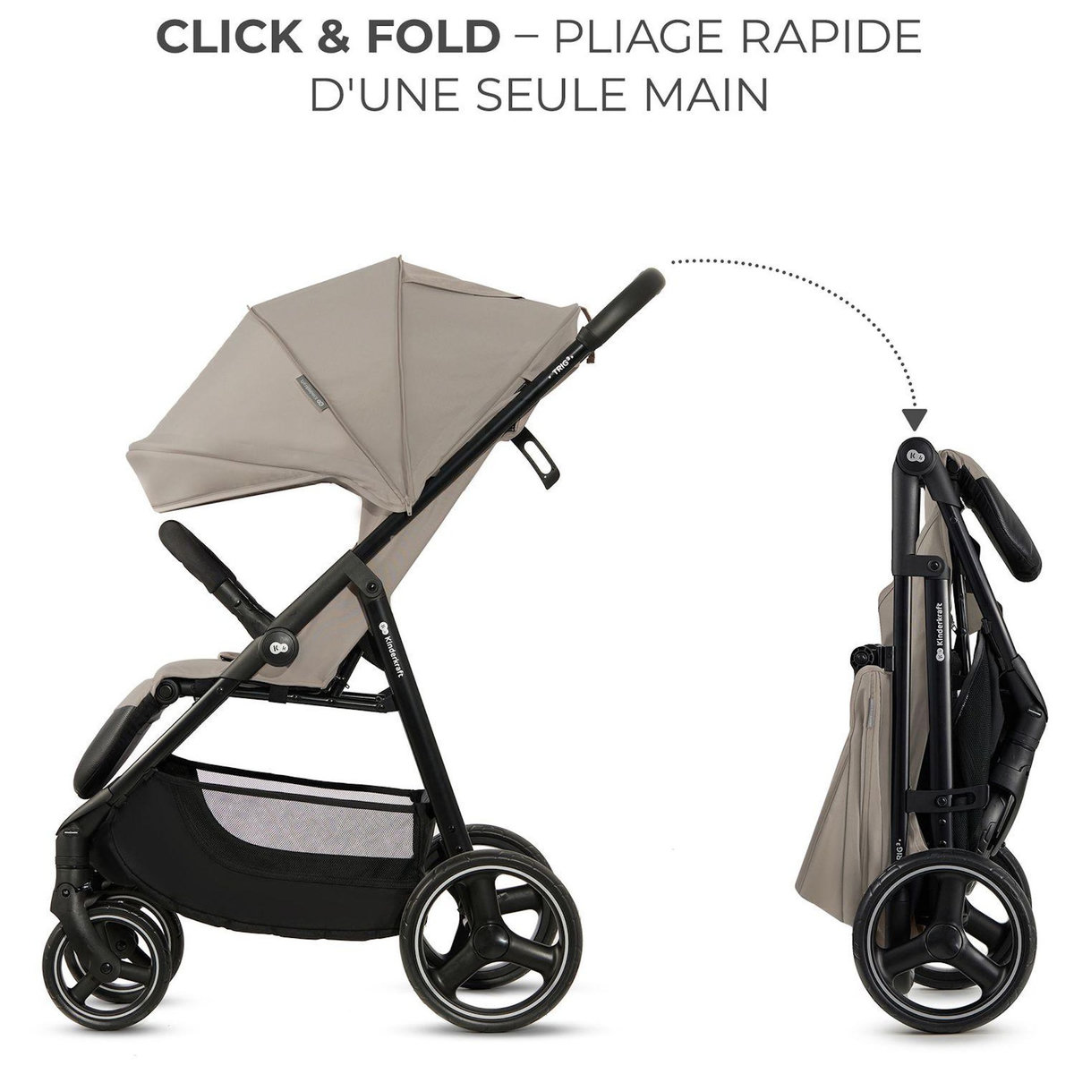 KINDERKRAFT Poussette TRIG 3