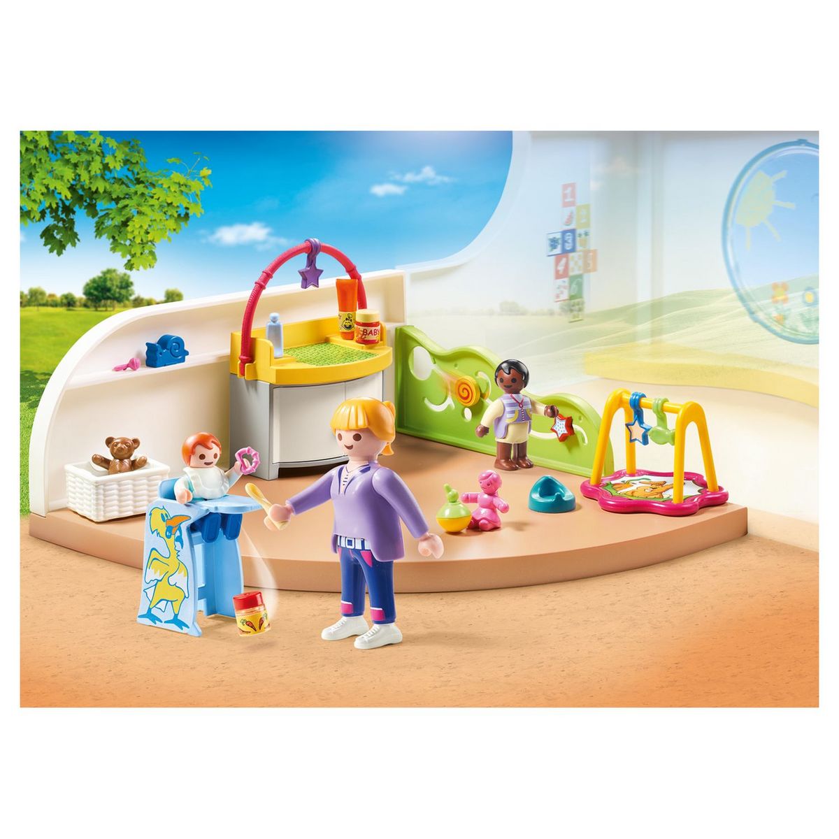PLAYMOBIL 70282 - City Life - Espace crèche pour bébés