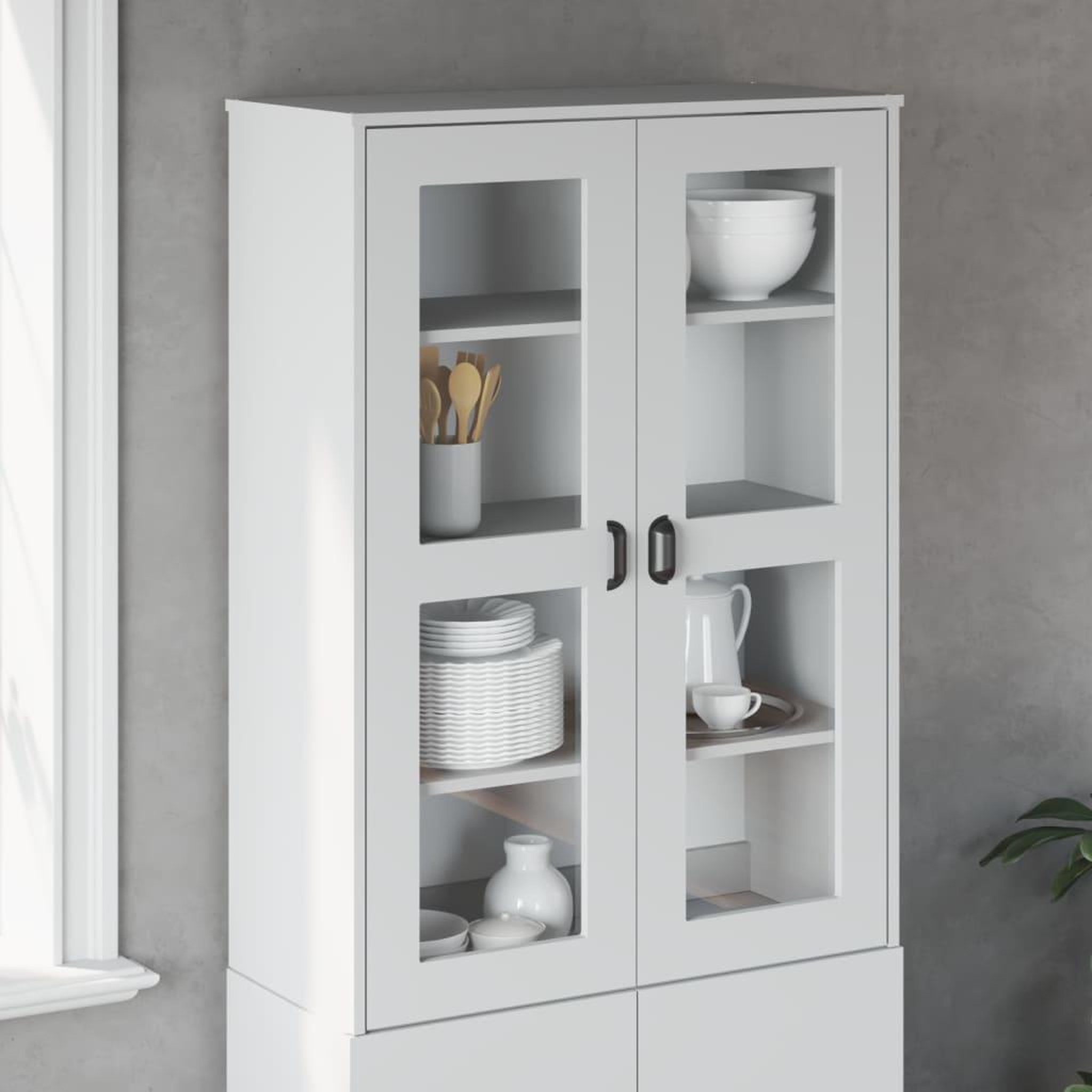 VIDAXL Dessus pour buffet VIKEN blanc bois d'ingenierie