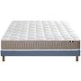 Voir la diapositive 1 : IDLITERIE Ensemble Matelas 100% latex 5 zones ORIGINEL + Sommier - Spécial Dos Sensible - Fabriqué en France