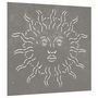 Voir la diapositive 3 : VIDAXL Decoration murale jardin 55x55 cm acier corten design du soleil