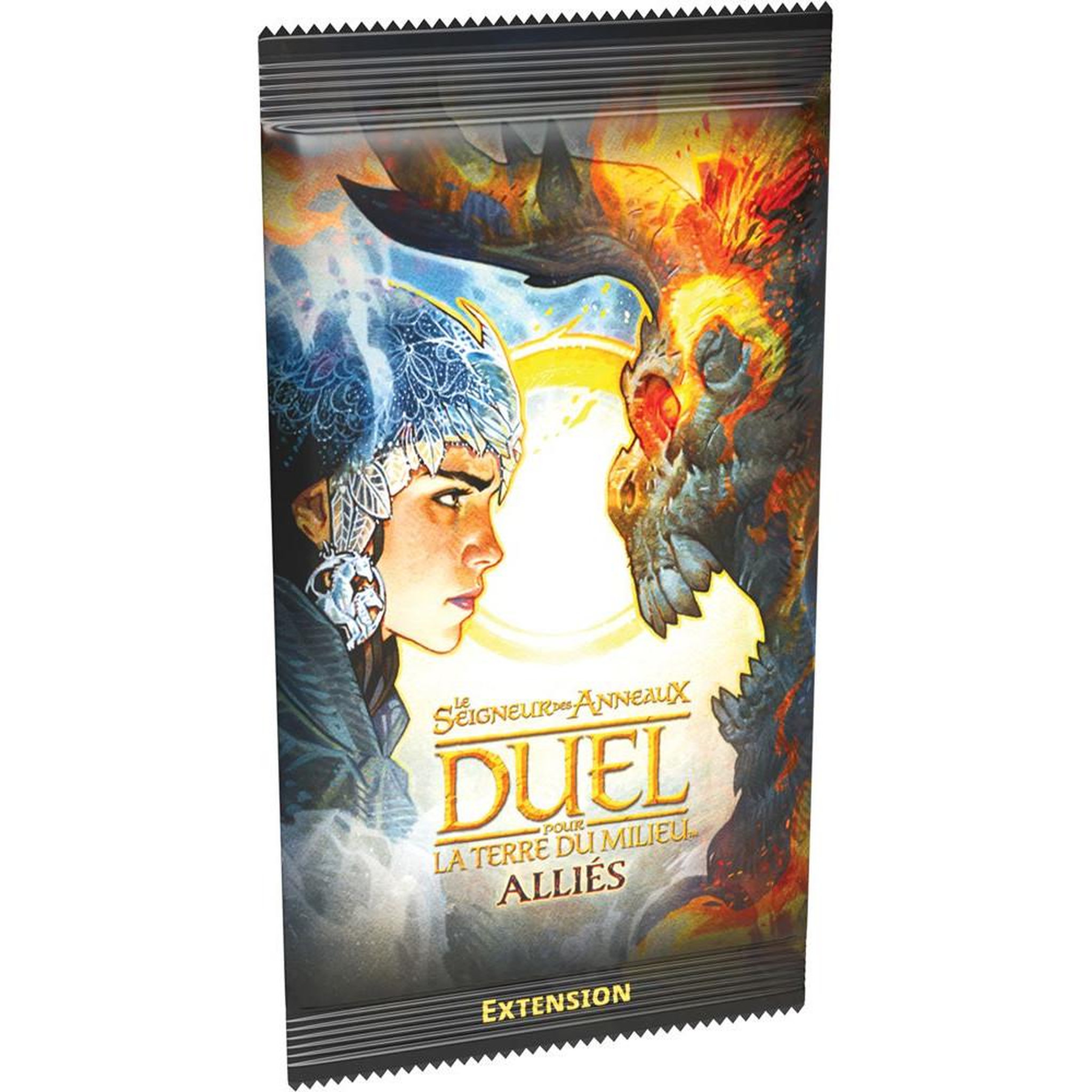 Asmodee Jeu de stratégie Asmodee Le Seigneur des Anneaux Duel pour la Terre du Milieu Extension Alliés Booster