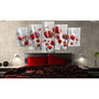 Voir la diapositive 2 : Paris Prix Tableau sur Verre Acrylique  Scarlet Cloud