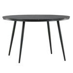 Paris Prix Table de Jardin Ronde  Break  120cm Noir