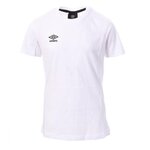 UMBRO T shirt  Garçon Umbro Cot. Coloris disponibles : Blanc
