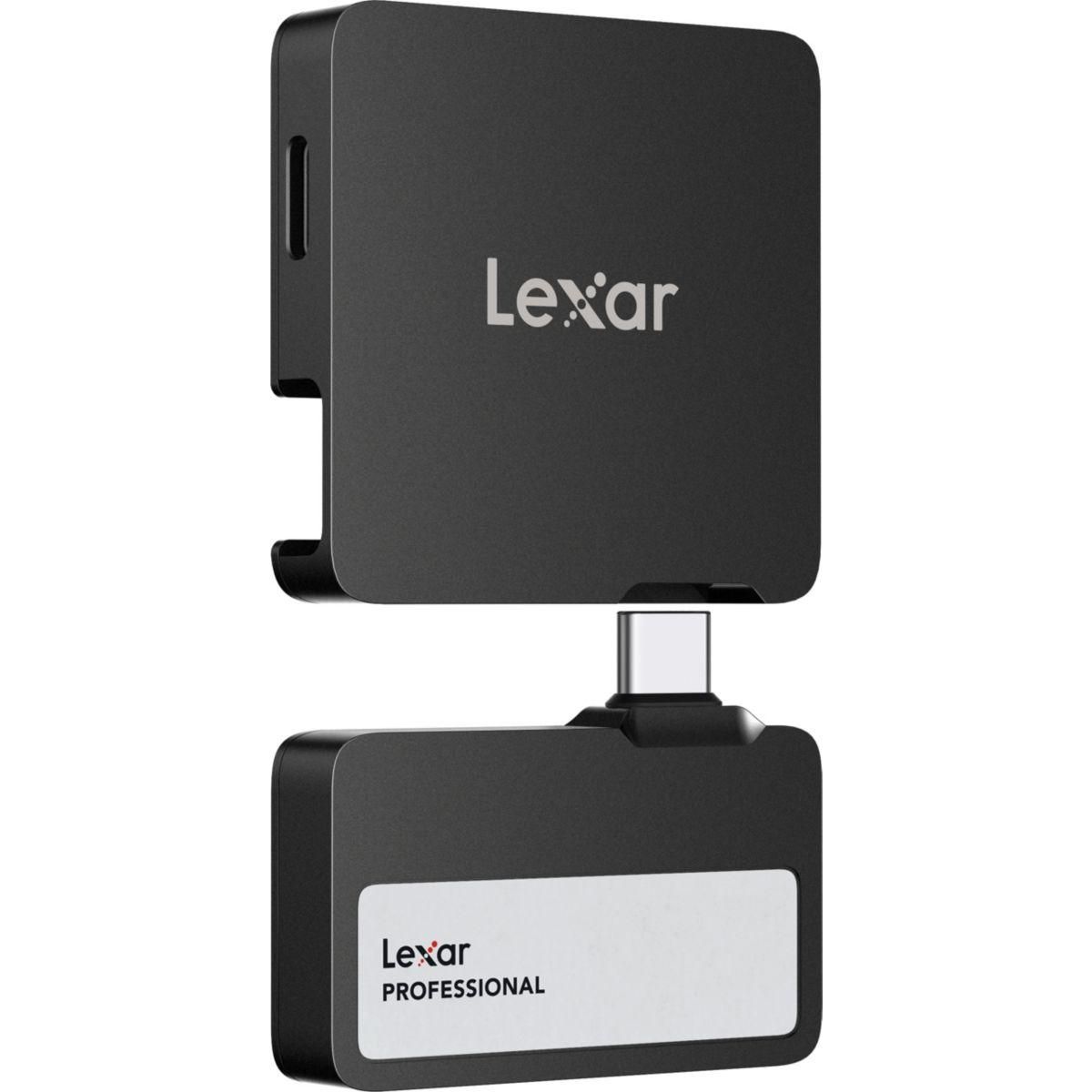 Lexar Disque dur SSD externe GO 1To + HUB