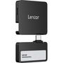Voir la diapositive 3 : Lexar Disque dur SSD externe GO 1To + HUB