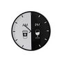 Voir la diapositive 1 : AAAAA Horloge Murale DKD Home Decor Blanc Noir Métal Moderne 60 x 4 x 60 cm (2 Unités)
