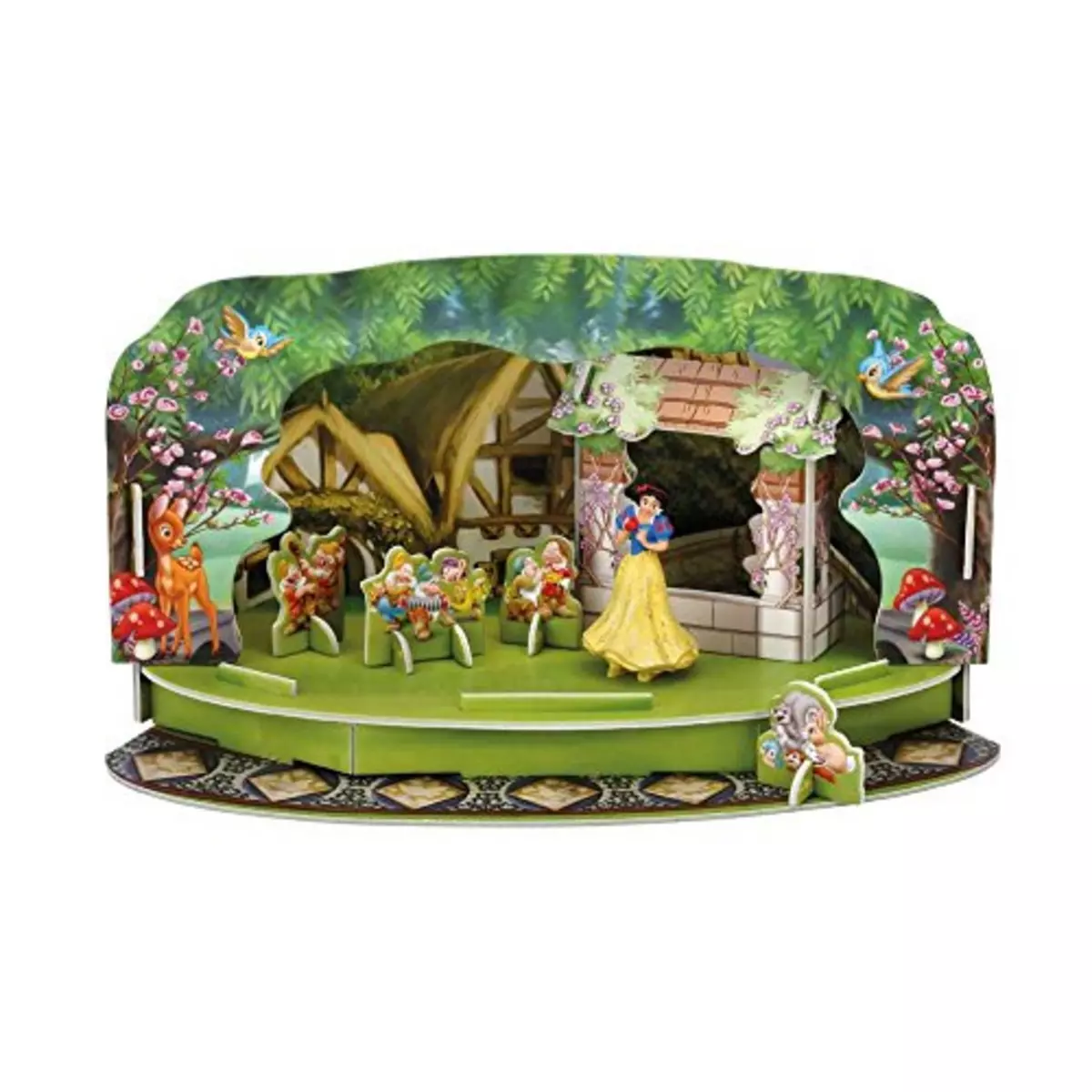 BULLYLAND Playset Blanche Neige et les 7 nains Magic Moments