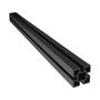 Voir la diapositive 3 : Habitat et Jardin Kit Clôture 4.8 x 1.2 m composite - Kit de fixation offert - Marron