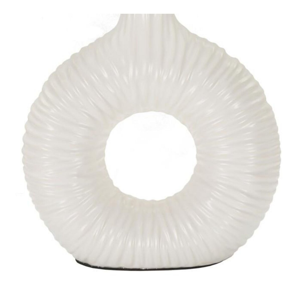 Paris Prix Lampe à Poser en Céramique  Seta  43cm Blanc