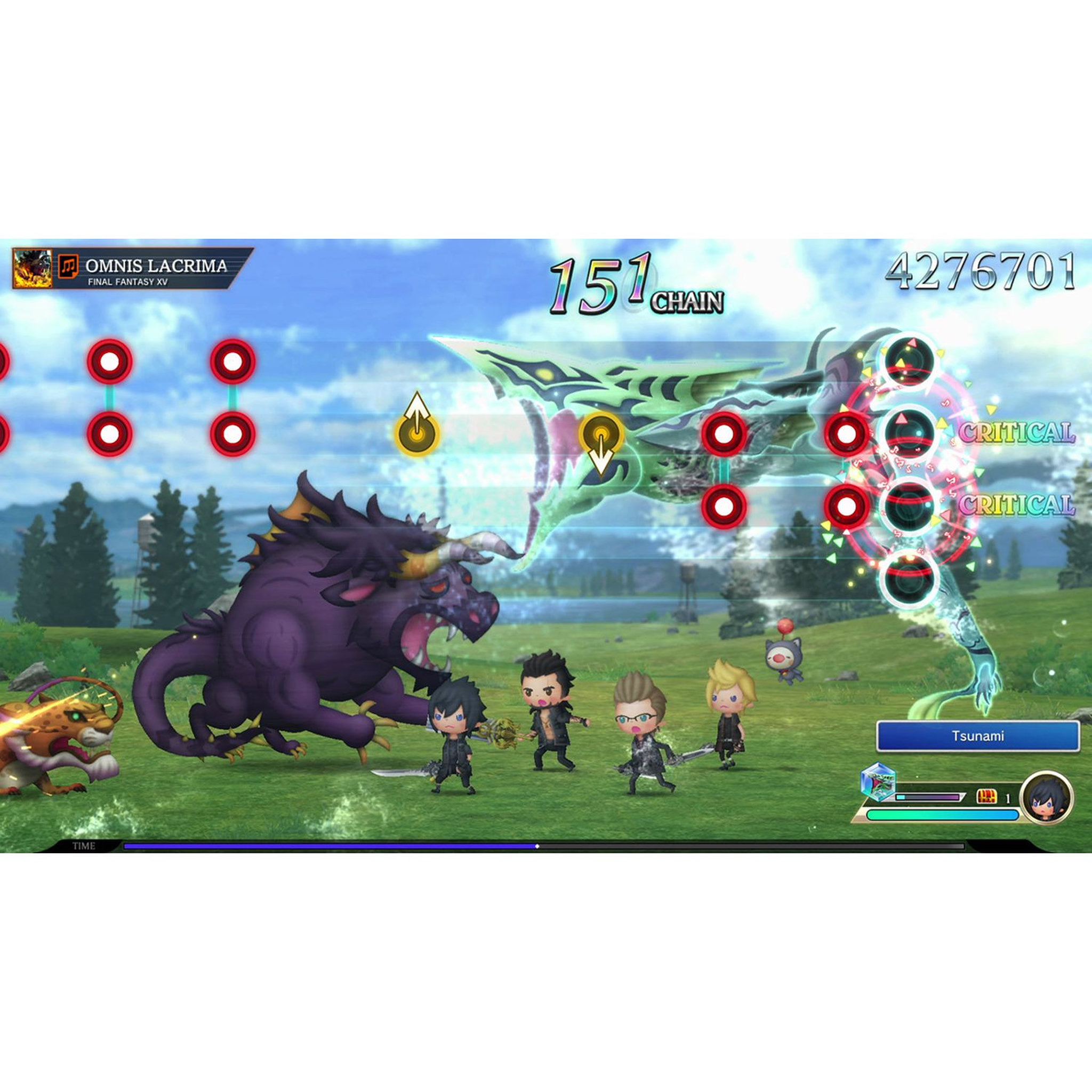 Voir la diapositive 2 : Theatrhythm Final Bar Line Nintendo Switch