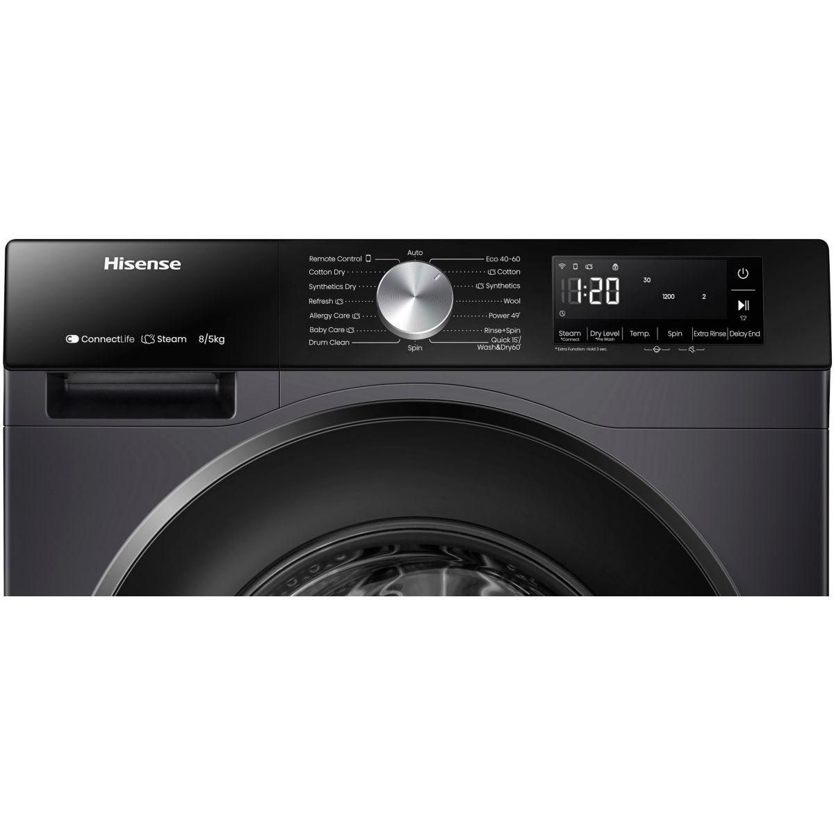 Hisense Lave linge séchant hublot WD3S8043BB3