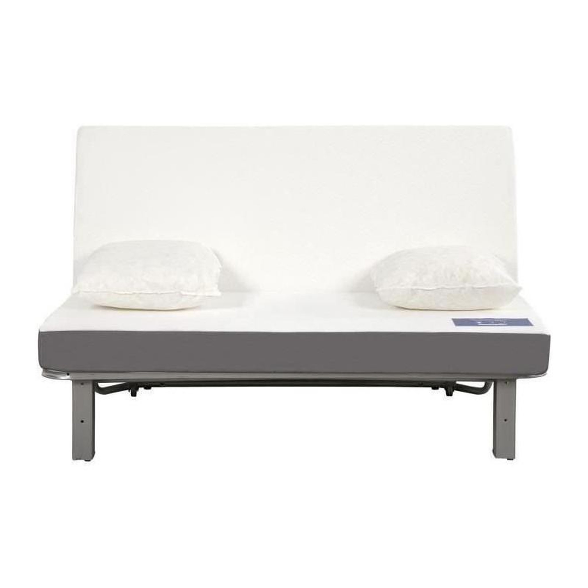 Voir la diapositive 5 : DUNLOPILLO DUNLOPILLO Banquette BZ 2 places - Gris - ReVEUR
