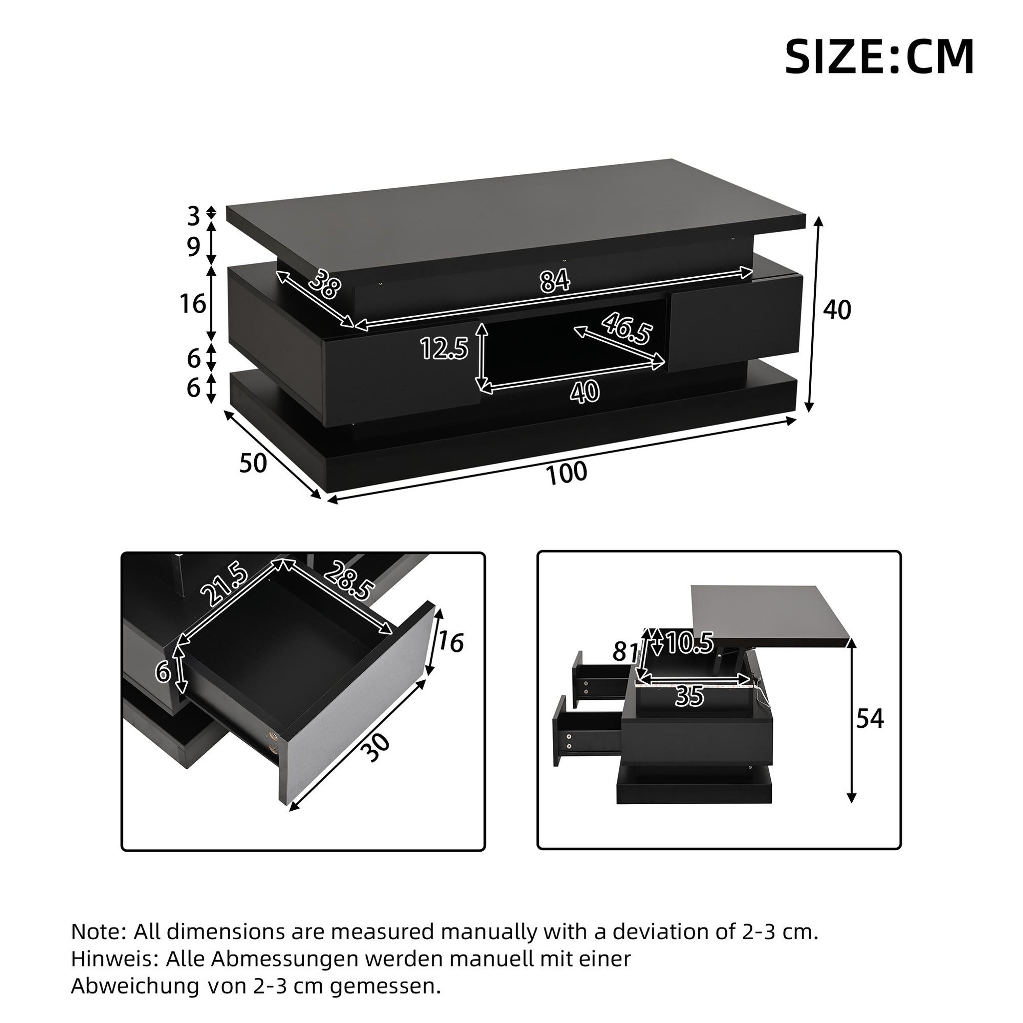 Voir la diapositive 3 : MERAX Table basse