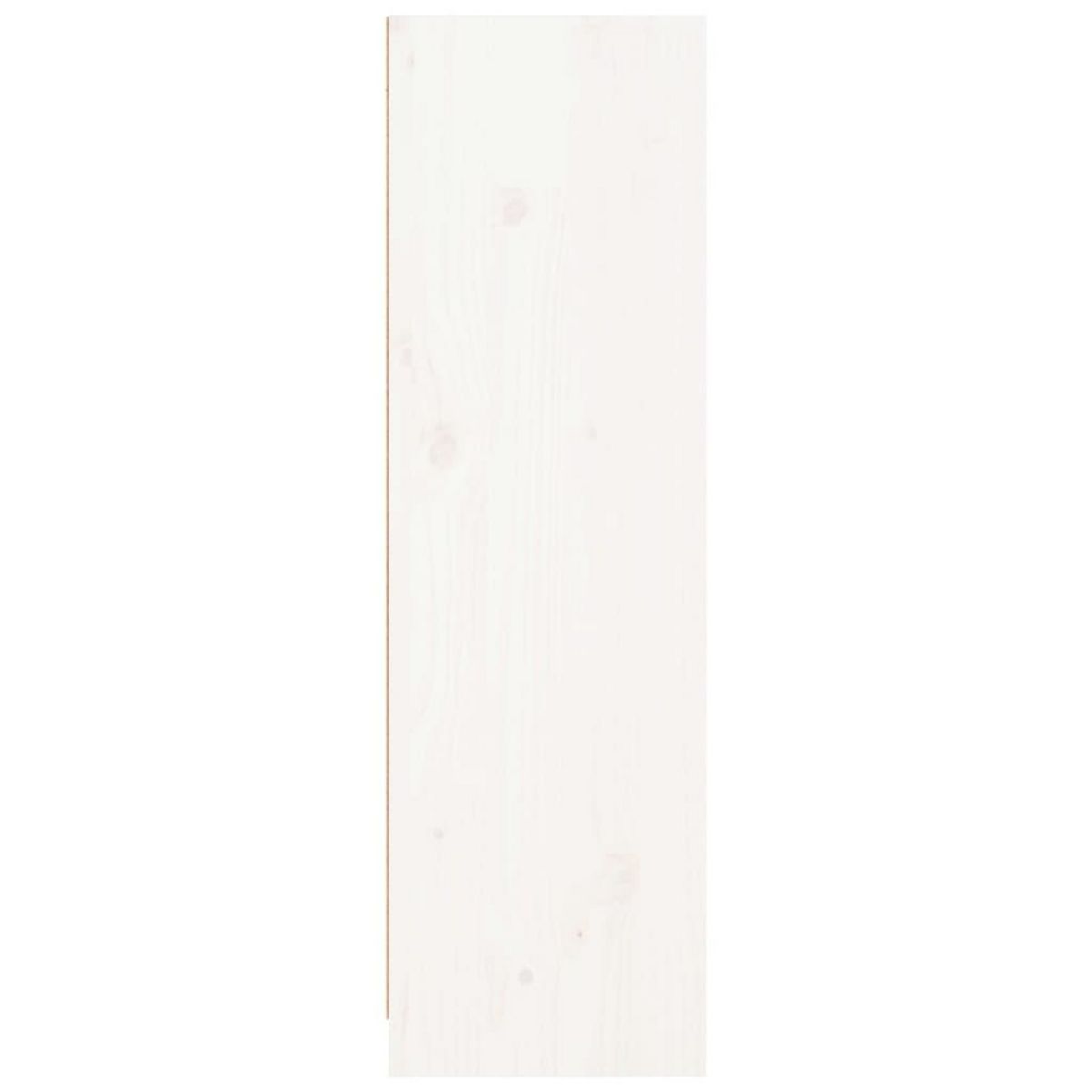 VIDAXL Bibliotheque blanc 70x33x110 cm bois massif de pin